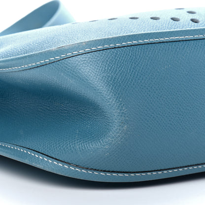Hermes Epsom Evelyne GM Blue Jean 11 of 12