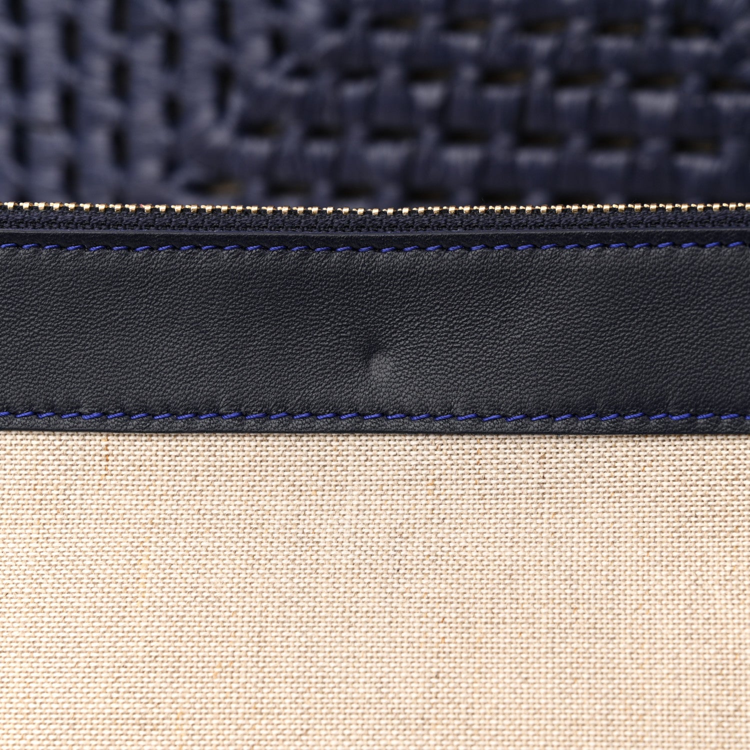 Salvatore Ferragamo Raffia Medium The Studio Box Bag Midnight 12 of 12