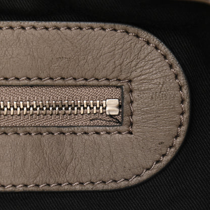 Chloe Leather Paddington Tote Gris Vert 8 of 22