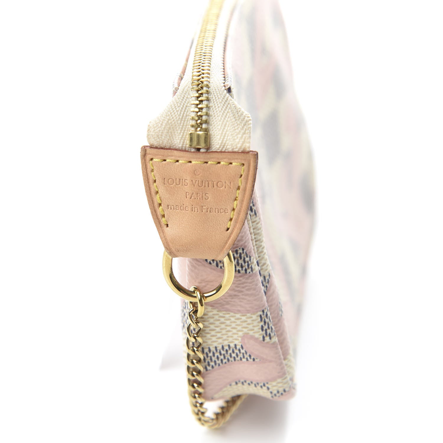 Louis Vuitton Damier Azur Tahitienne Mini Pochette Accessories 8 of 11