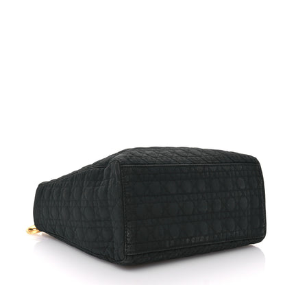 Christian Dior Nylon Cannage Medium Lady Dior Black 4 of 10