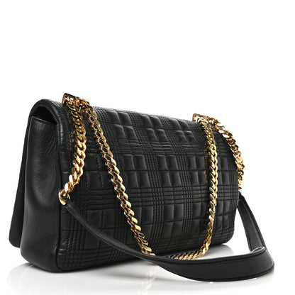 Burberry Lambskin Quilted Lola Bag Black 3 of 8