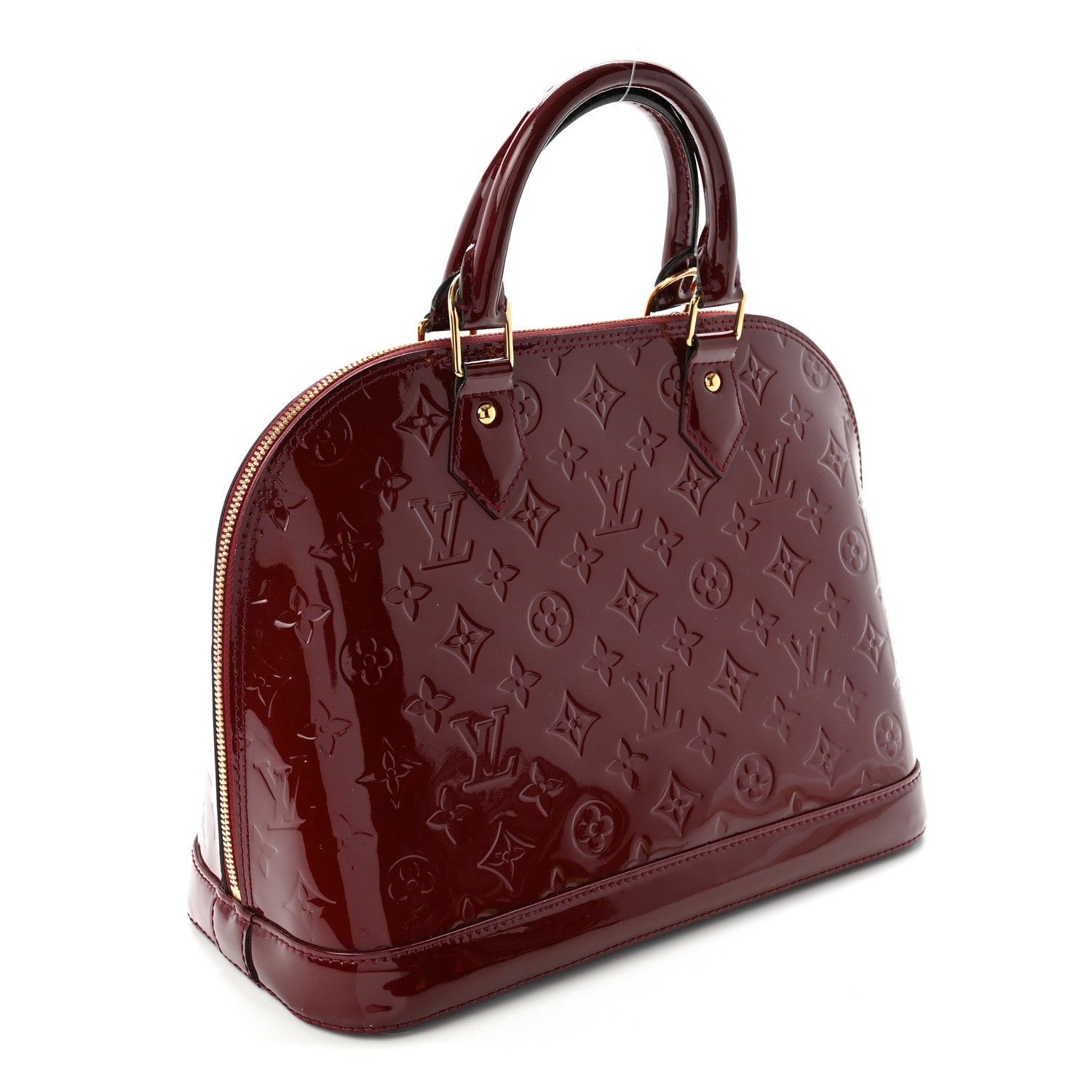 Louis Vuitton Vernis Alma PM Pomme D'Amour 3 of 10