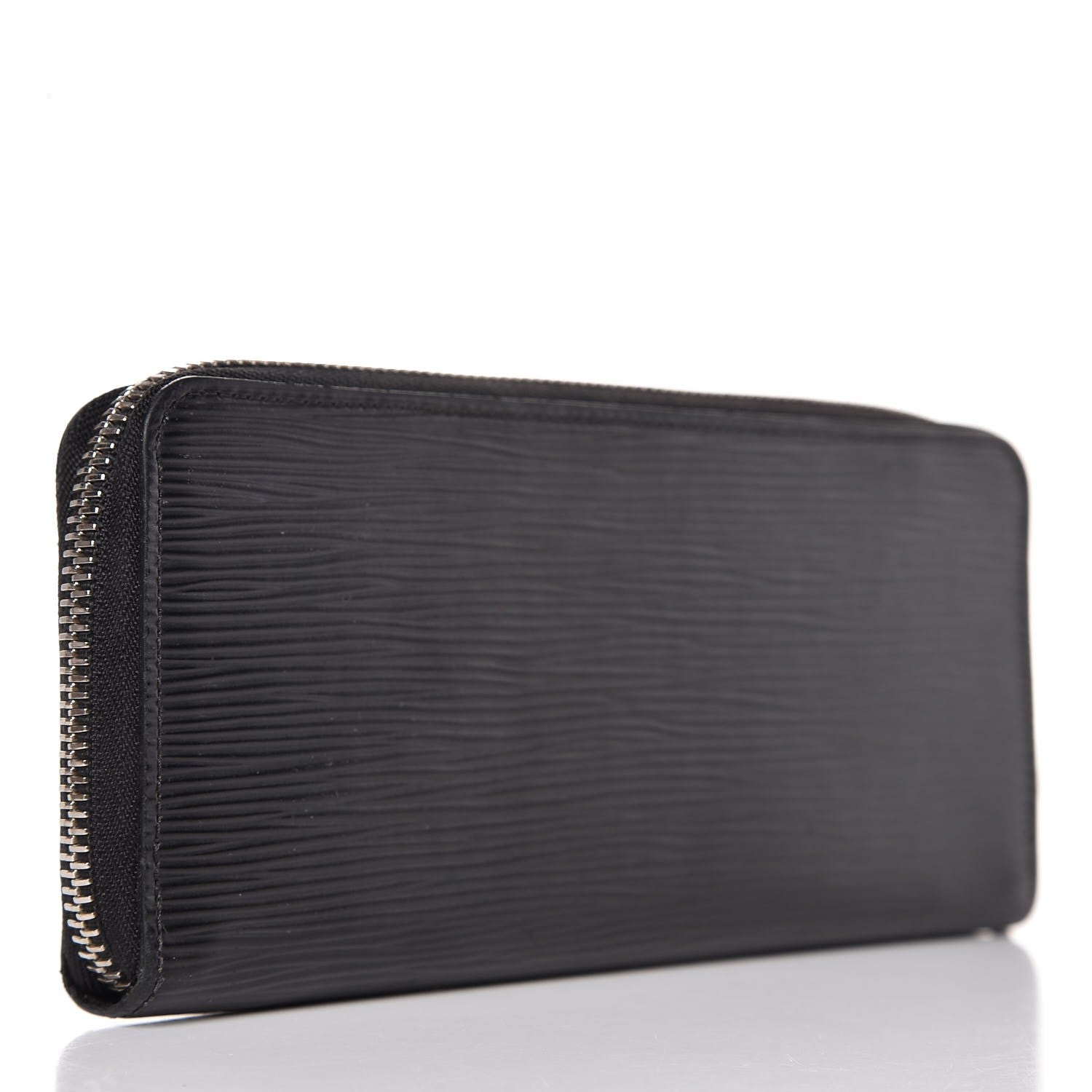 Louis Vuitton Epi Clemence Wallet Black 3 of 8