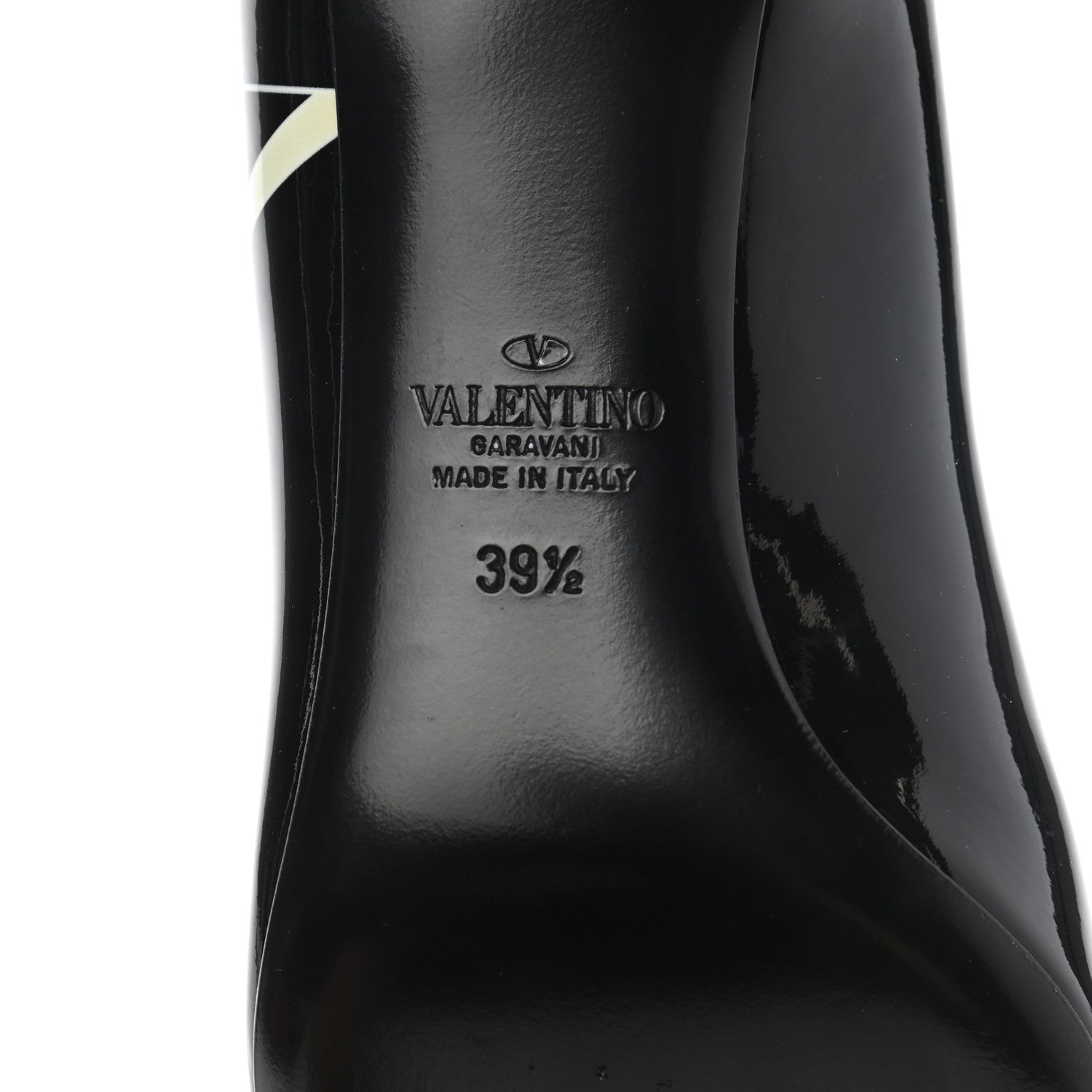 Valentino Garavani Patent VLTN Pumps 39.5 Black 6 of 10
