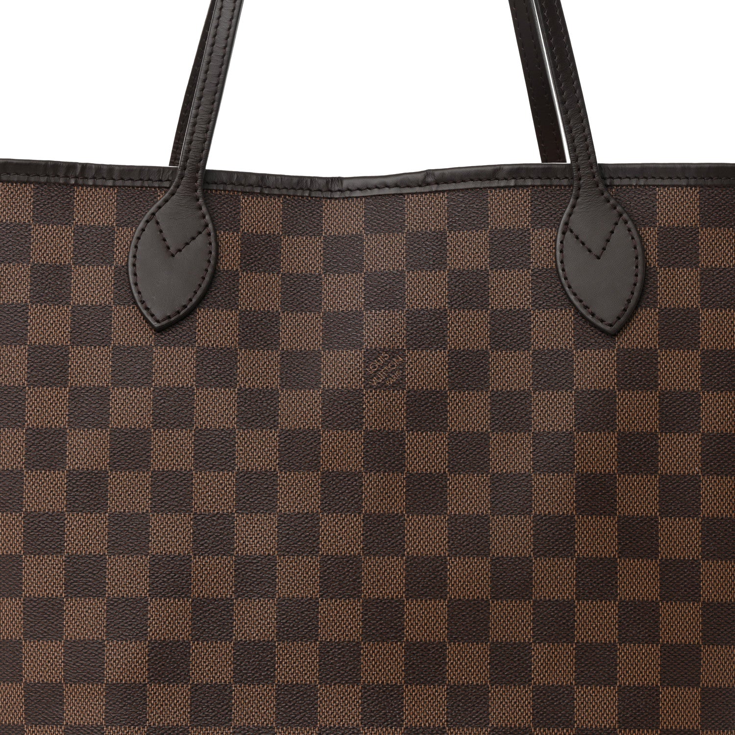 Louis Vuitton Damier Ebene Neo Neverfull MM Rose Ballerine 7 of 11