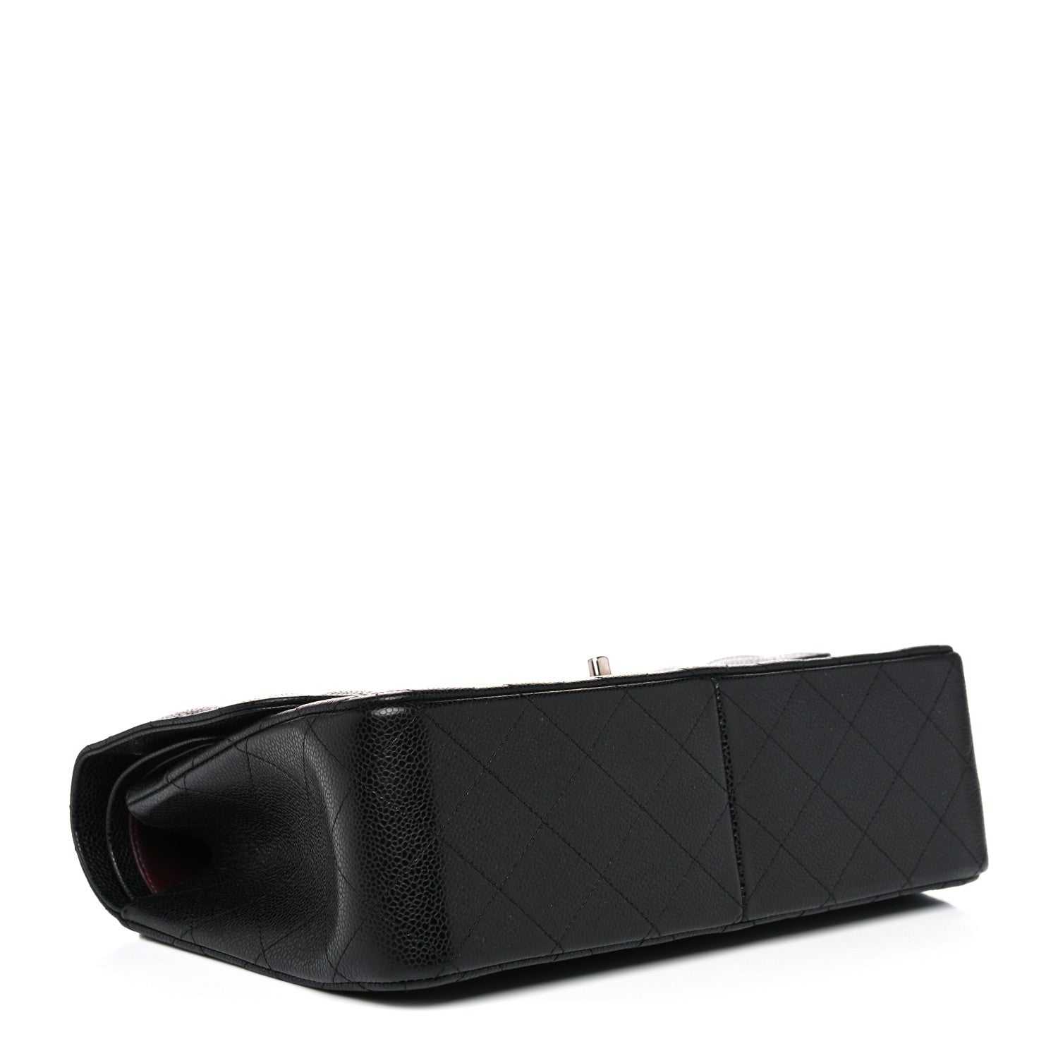 Chanel Caviar Quilted Jumbo Double Flap Black 4 of 12