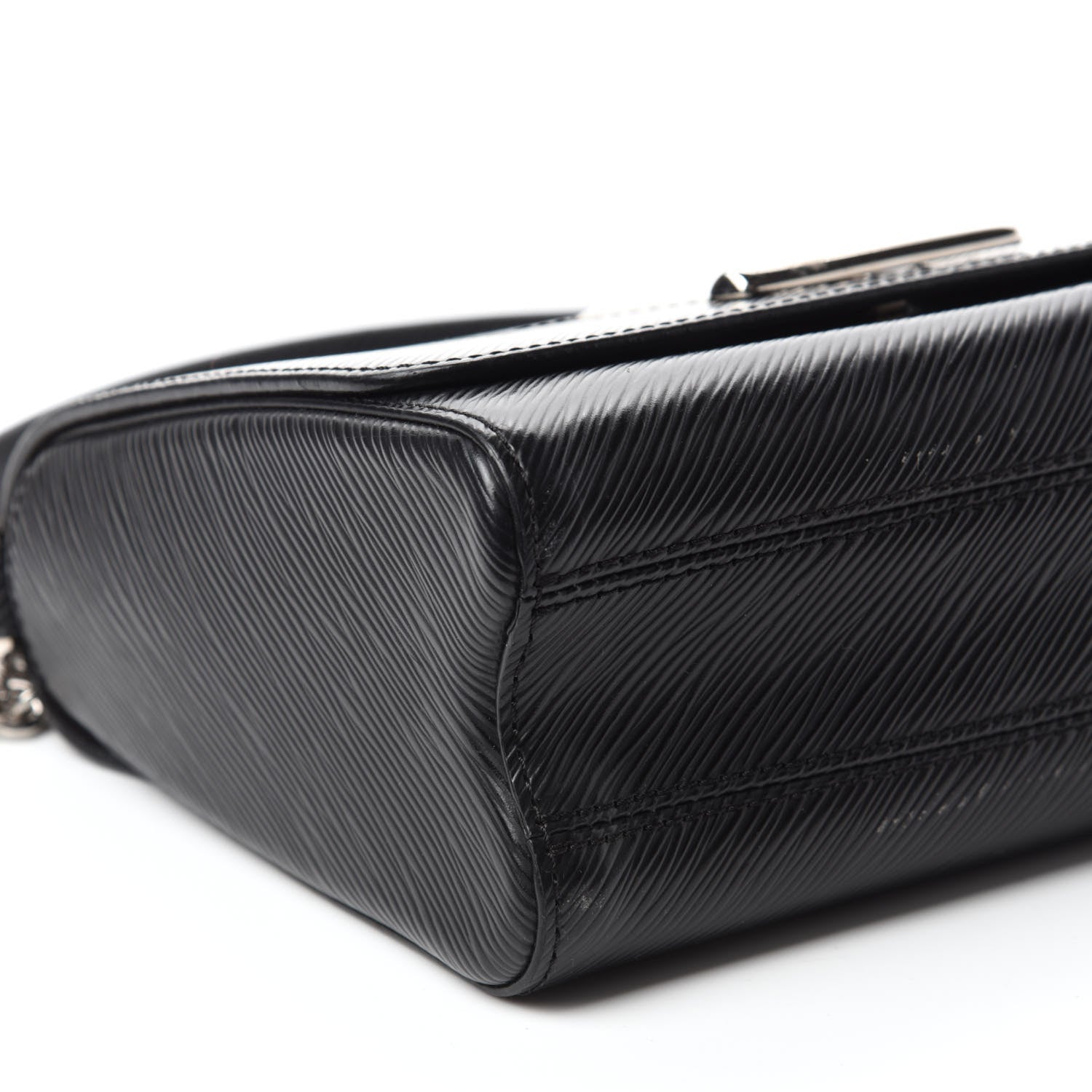 Louis Vuitton Epi Twist Shoulder Bag MM Black 6 of 11
