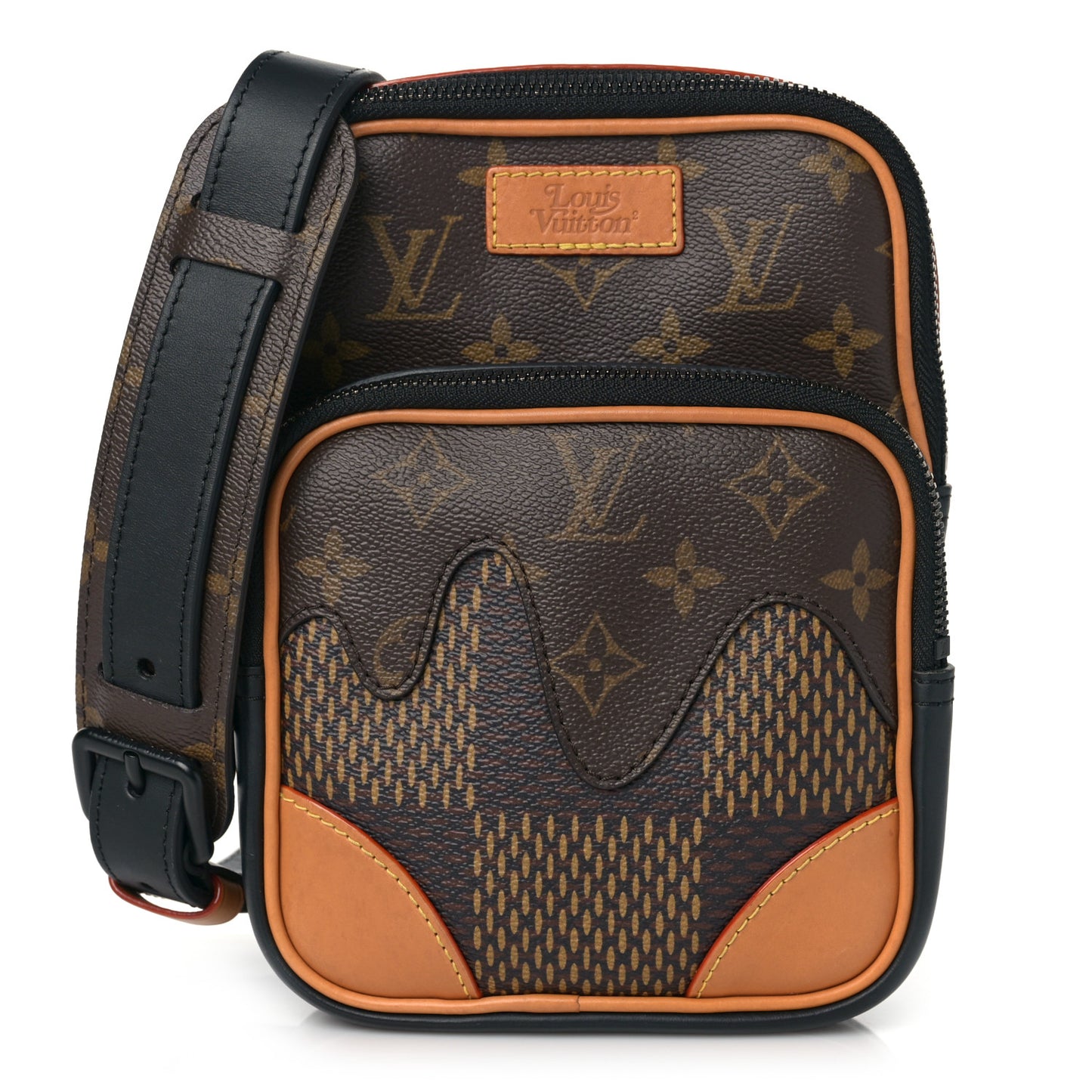 X NIGO Giant Damier Ebene Monogram Amazone Sling Bag