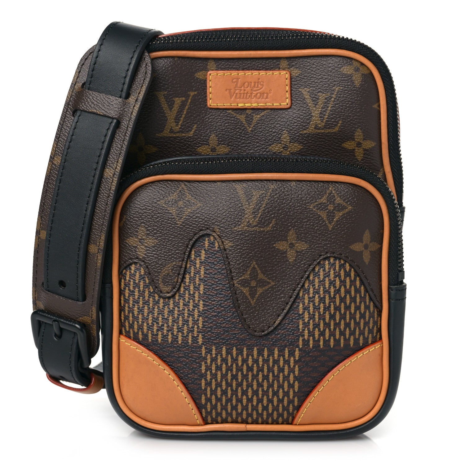 Louis Vuitton X NIGO Giant Damier Ebene Monogram Amazone Sling Bag 1 of 8
