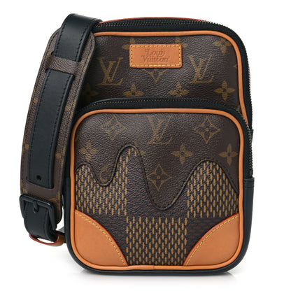 Louis Vuitton X NIGO Giant Damier Ebene Monogram Amazone Sling Bag 1 of 8