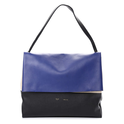Celine Calfskin All Soft Shoulder Bag Indigo 2 of 21
