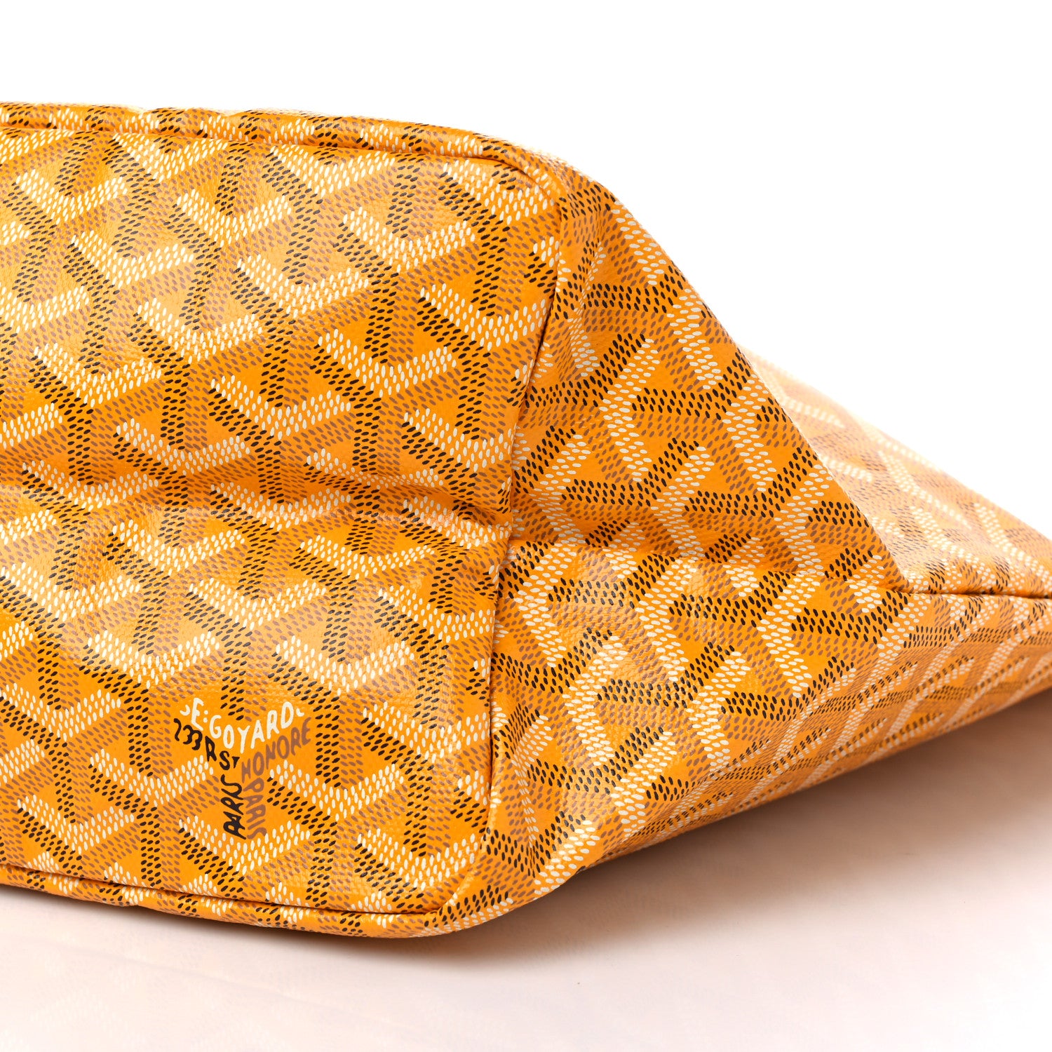 Goyard Goyardine Saint Louis PM Yellow 10 of 10