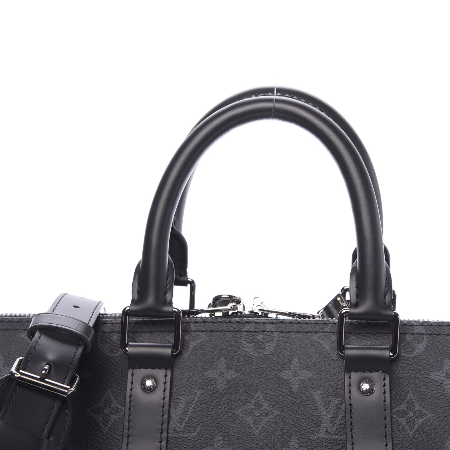 Louis Vuitton Monogram Eclipse Keepall Bandouliere 45 10 of 12