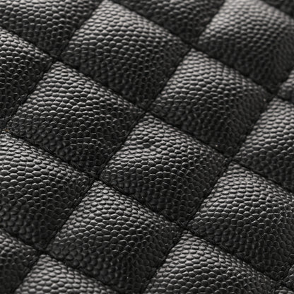 Saint Laurent Grain De Poudre Textured Mixed Matelasse Large Triquilt Monogram Satchel Black 14 of 16