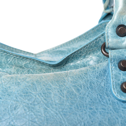 Balenciaga Agneau Classic Hardware City Bleu Paon 11 of 11