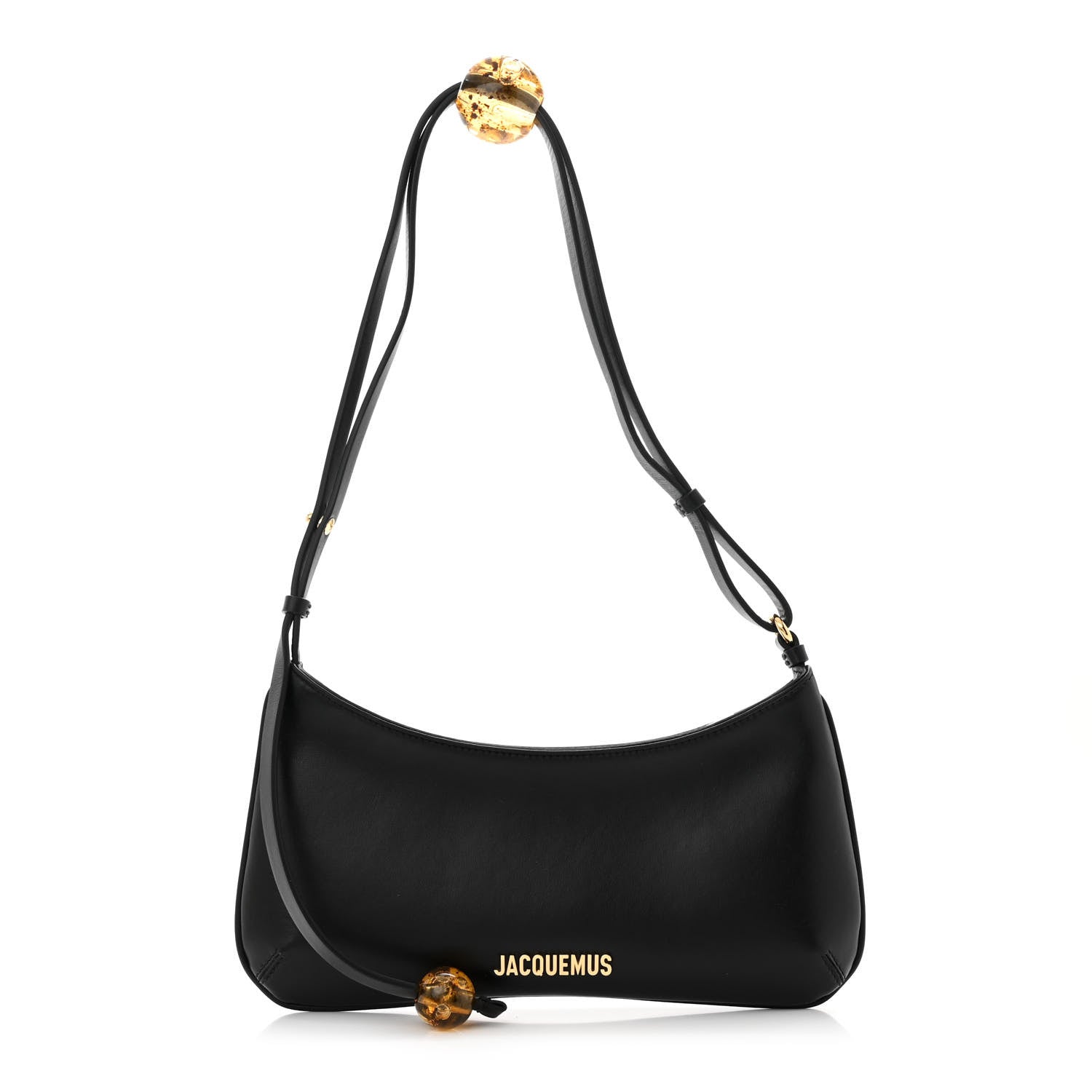 Jacquemus Smooth Calfskin Le Bisou Perle Black 1 of 9