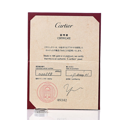 Cartier Platinum 5.5mm LOVE Ring 62 10 7 of 7