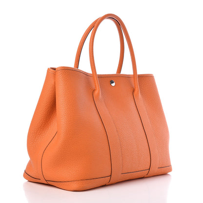 Hermes Negonda Garden Party 36 MM Orange 3 of 10
