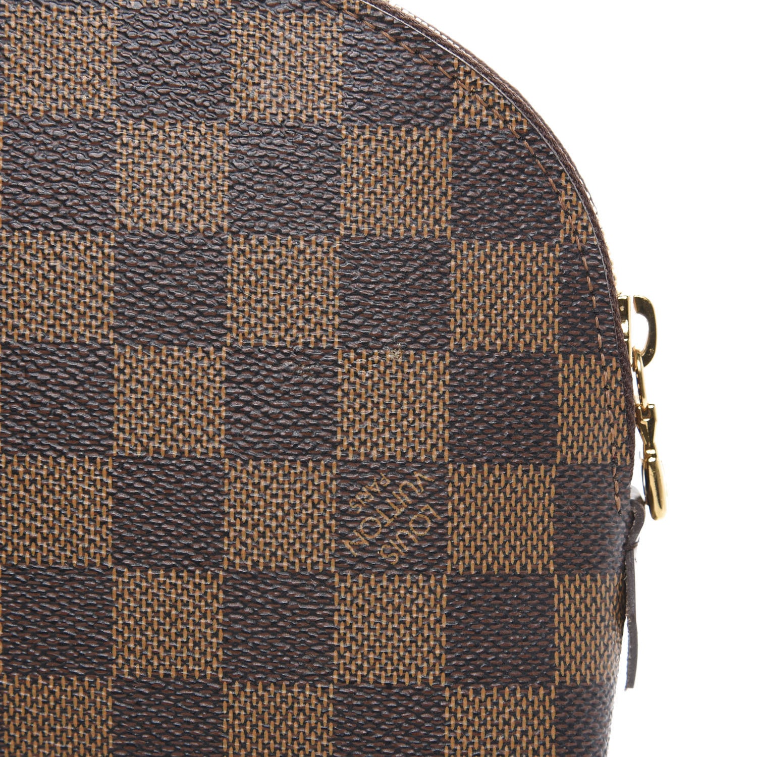 Louis Vuitton Damier Ebene Cosmetic Pouch GM 9 of 10