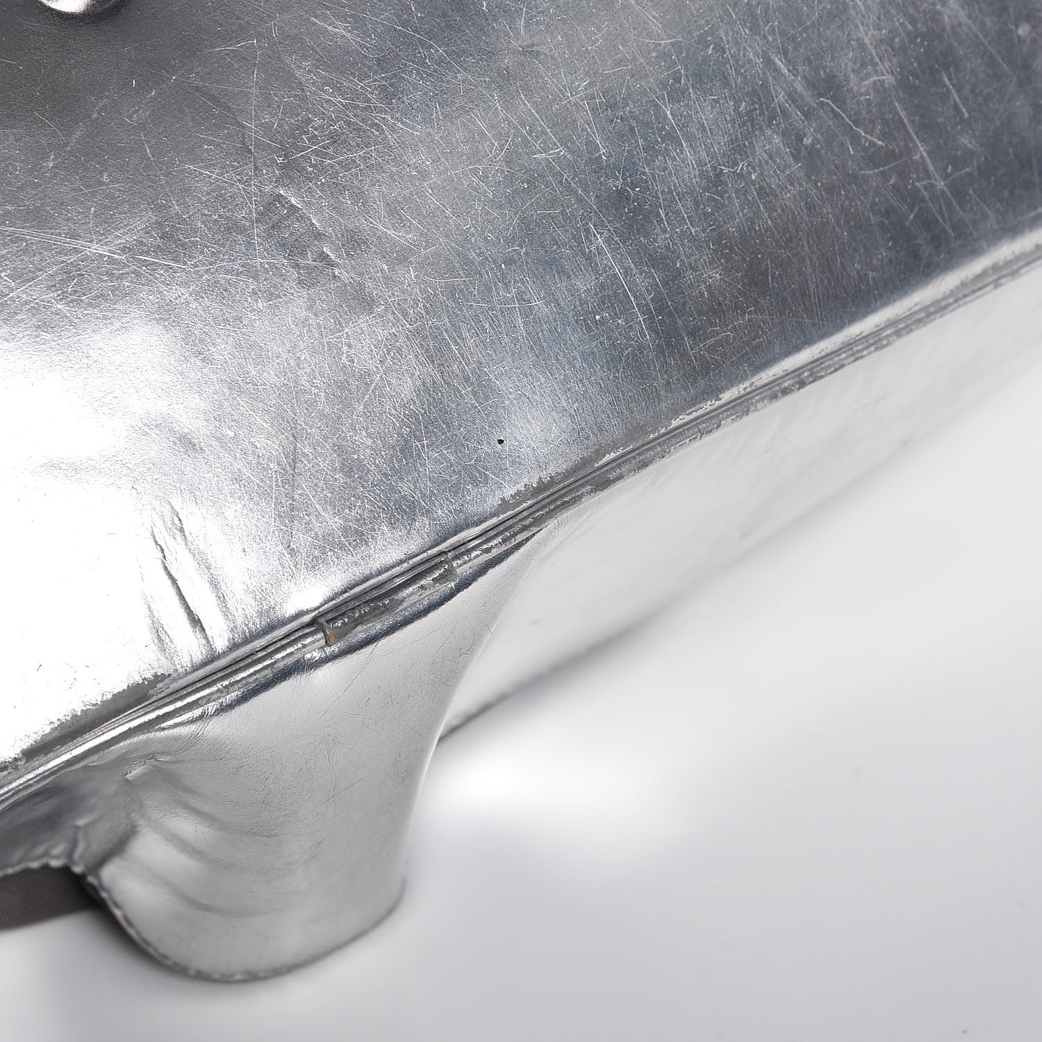 Burberry Nylon Beat Check Lowry Silver 18 of 27