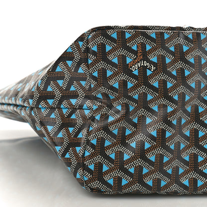 Goyard Goyardine Saint Louis Claire Voie PM Black Blue 7 of 8