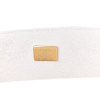 Chanel Lambskin Quilted Mini Rectangular Flap White 5 of 5