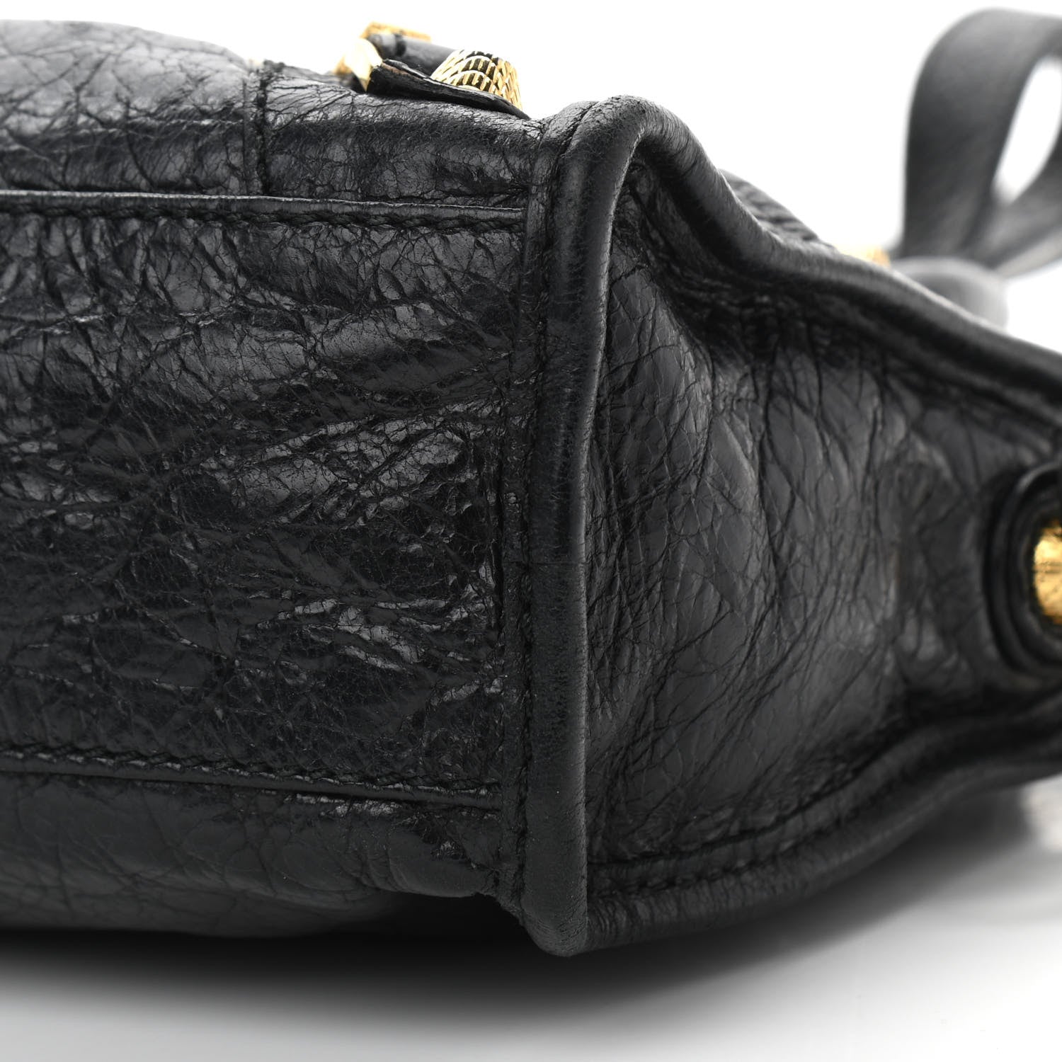 Balenciaga Agneau Giant 12 Gold Hardware Mini City Black 10 of 13