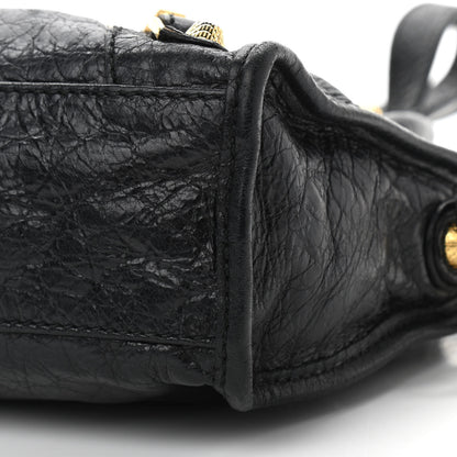 Balenciaga Agneau Giant 12 Gold Hardware Mini City Black 10 of 13