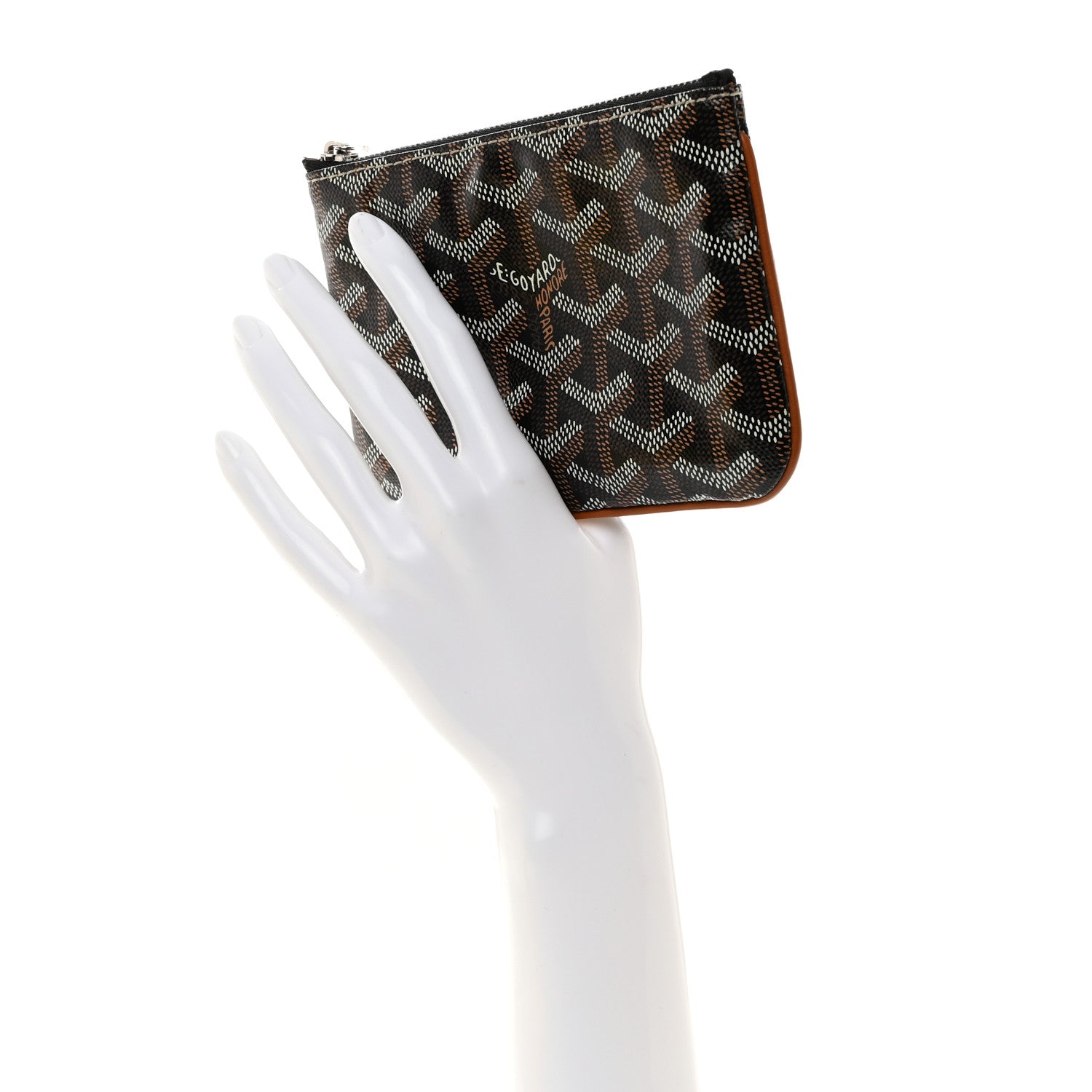 Goyard Goyardine Mini Senat Pochette Black 2 of 6