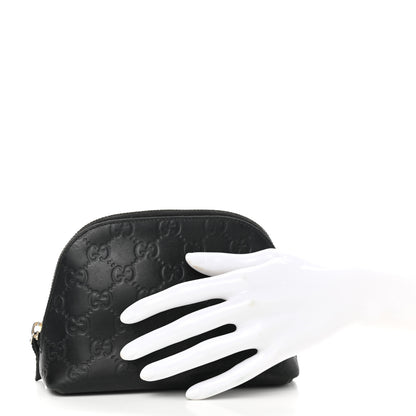 Gucci Guccissima Cosmetic Case Black 2 of 11