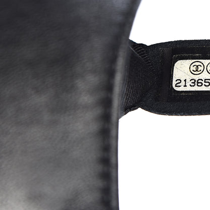 Chanel Lambskin Quilted Medium Boy Flap Black 7 of 13