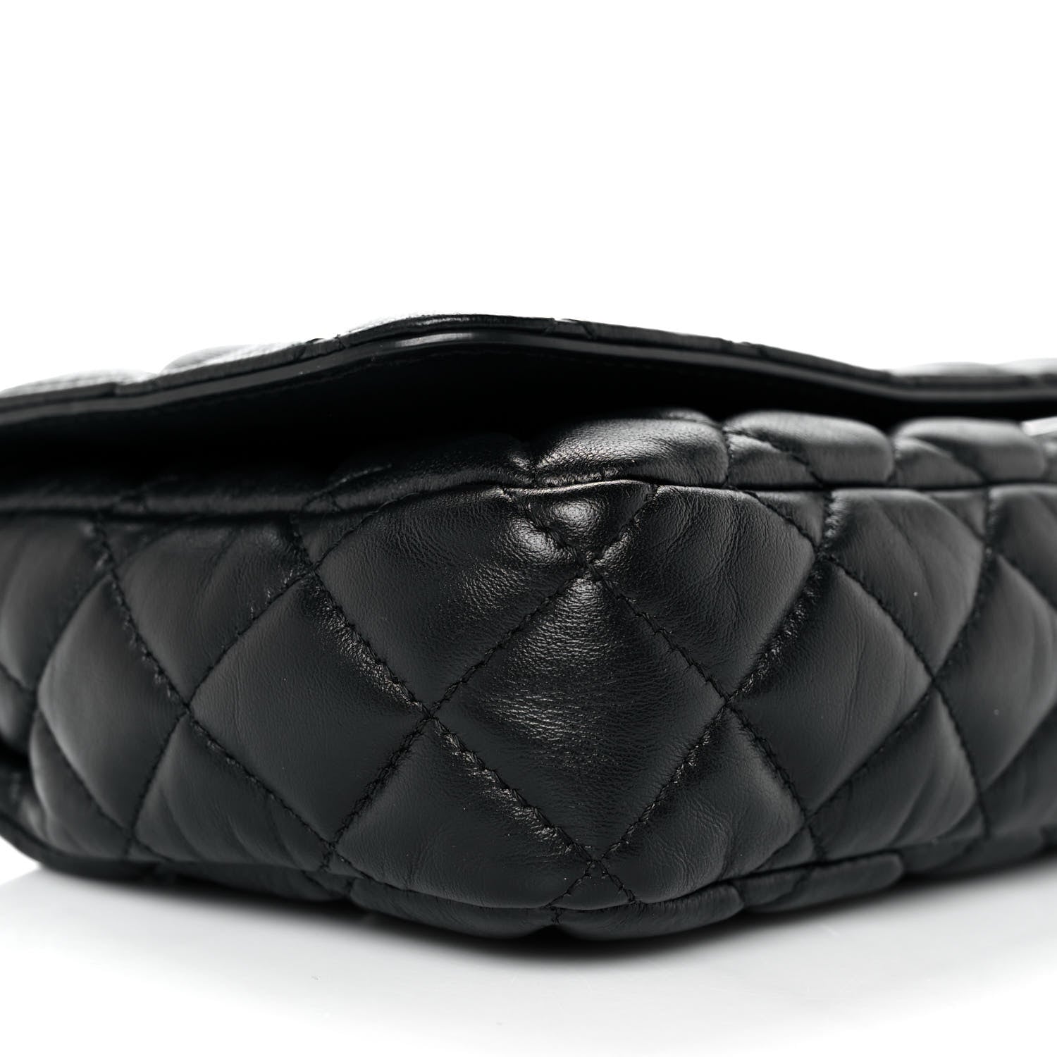 Versace Nappa Quilted Small Medusa Chain Crossbody Black 8 of 9