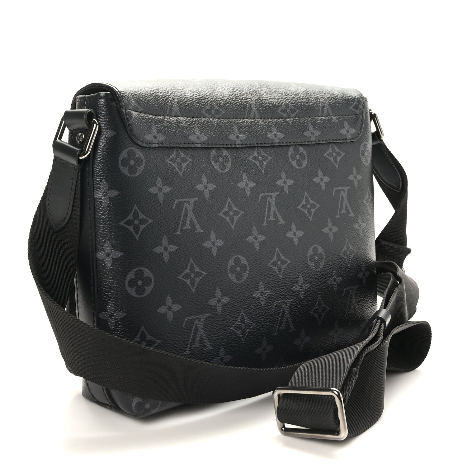 Louis Vuitton Monogram Eclipse District PM Black 3 of 8