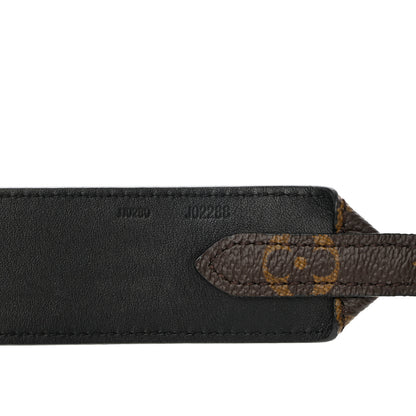 Louis Vuitton Monogram Bandouliere Shoulder Strap Black 9 of 10