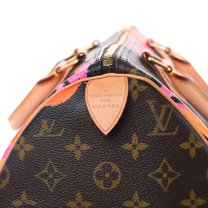Louis Vuitton Monogram Roses Speedy 30 7 of 12