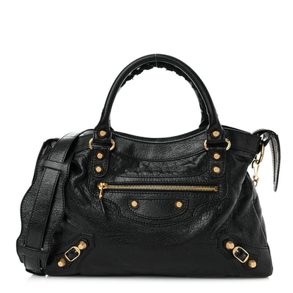 Balenciaga Agneau Giant 12 Gold Hardware Town Black 1 of 10