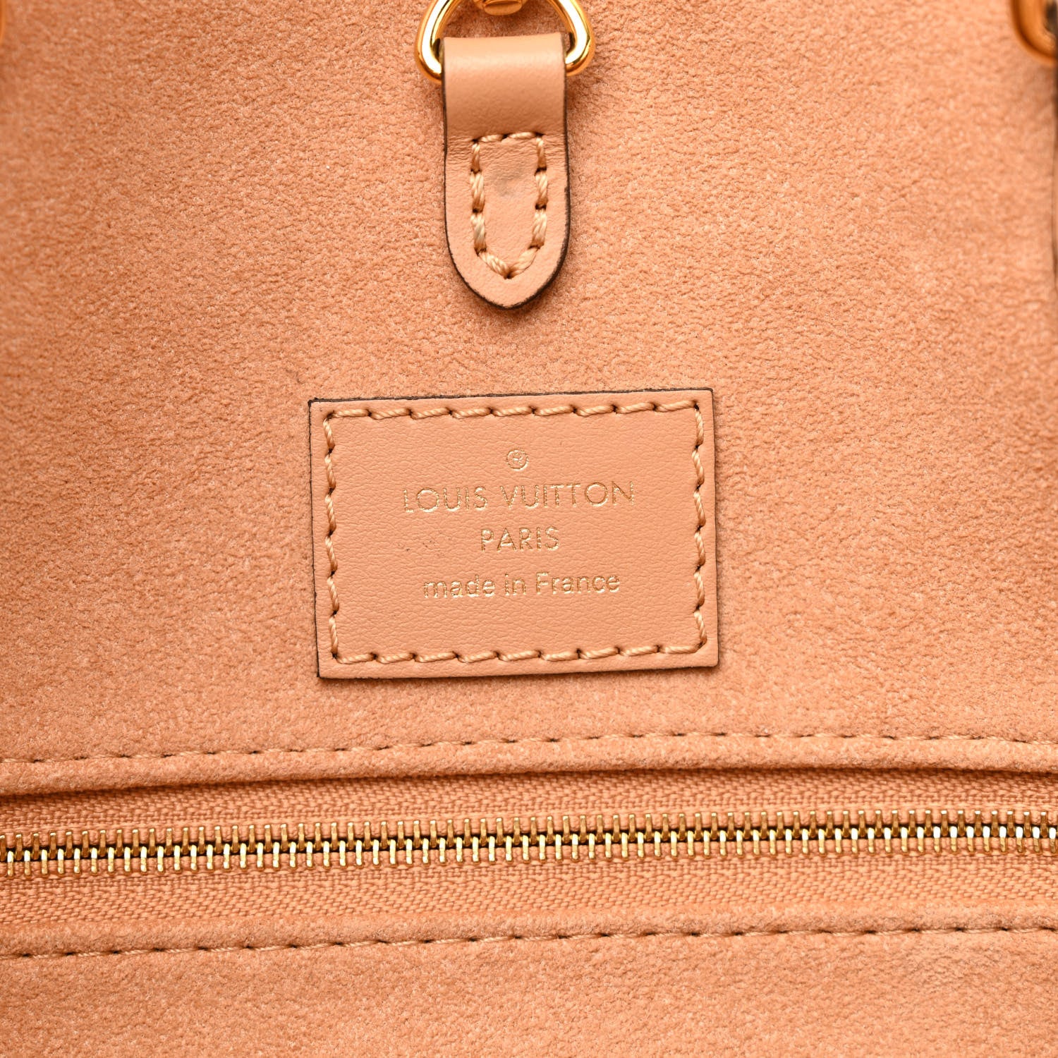 Louis Vuitton Empreinte Monogram Giant Onthego MM Arizona Creme 6 of 15