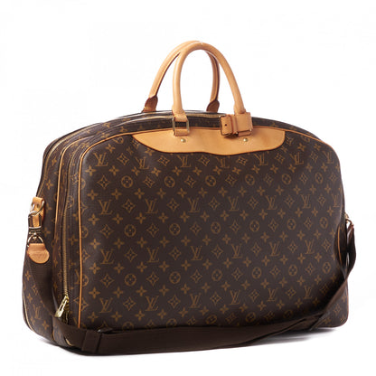 Louis Vuitton Monogram Alize 2 Compartment Luggage 2 of 9