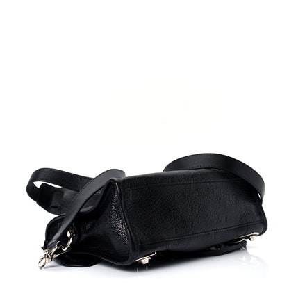 Balenciaga Chevre Silver Metallic Edge Hardware Mini City Black 3 of 4