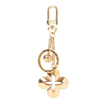 Louis Vuitton Metal Eclipse Bag Charm Key Holder Gold 3 of 5