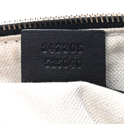 Gucci Calfskin Microguccissima Trim Medium Boston Black 7 of 9