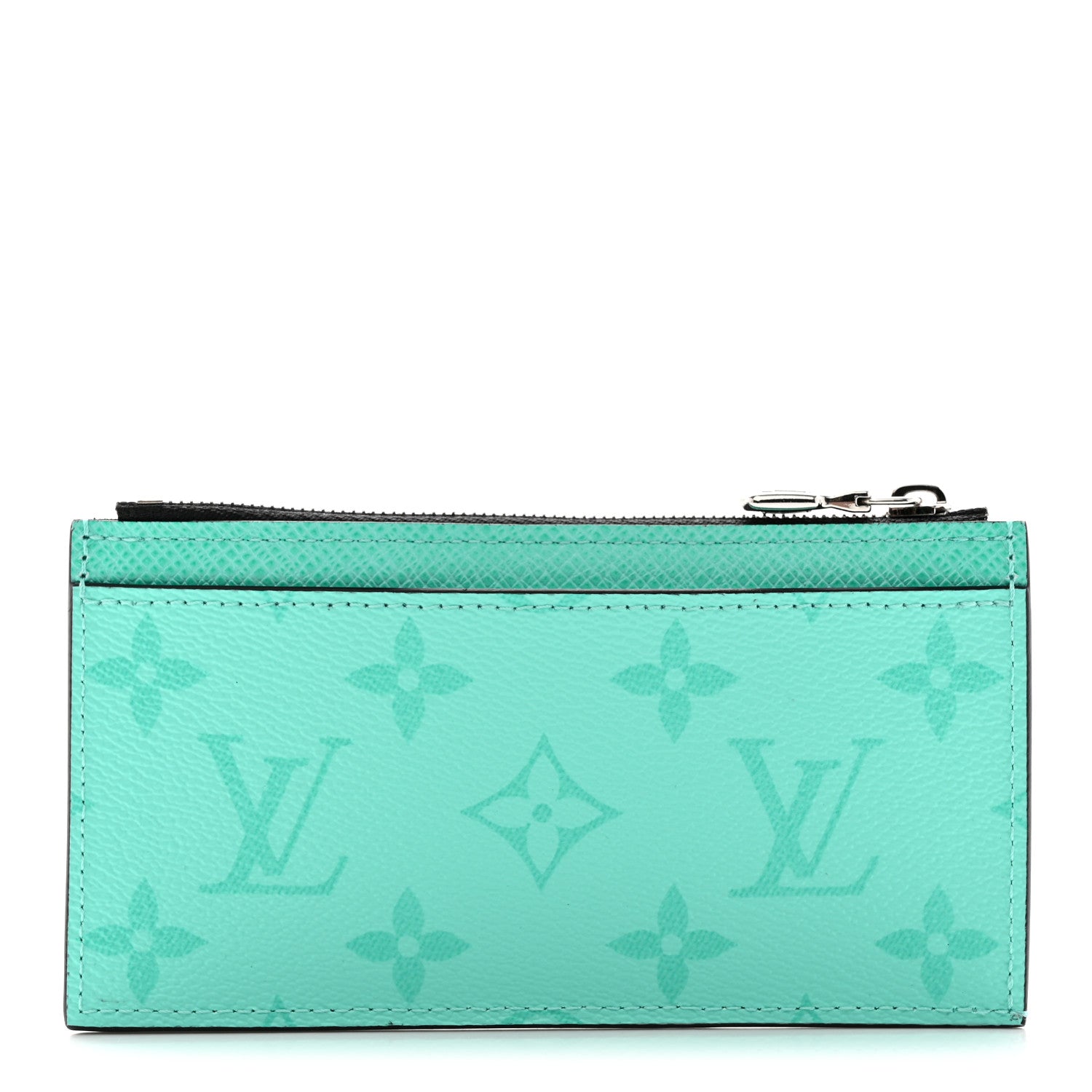 Louis Vuitton Taigarama Coin Card Holder Miami Green 1 of 6