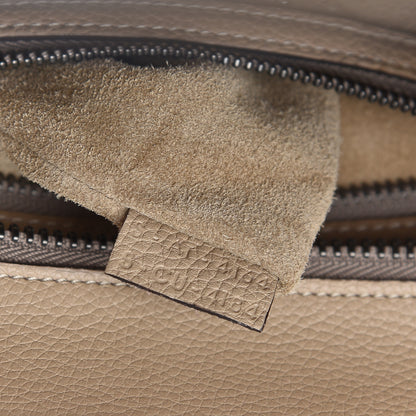 Celine Drummed Calfskin Micro Luggage Dune 8 of 13