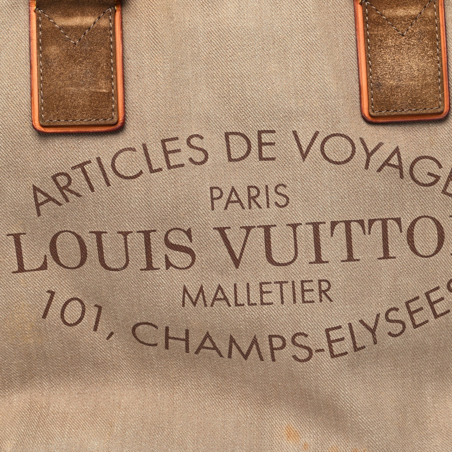 Louis Vuitton Denim Articles de Voyage Cabas Argile 7 of 14