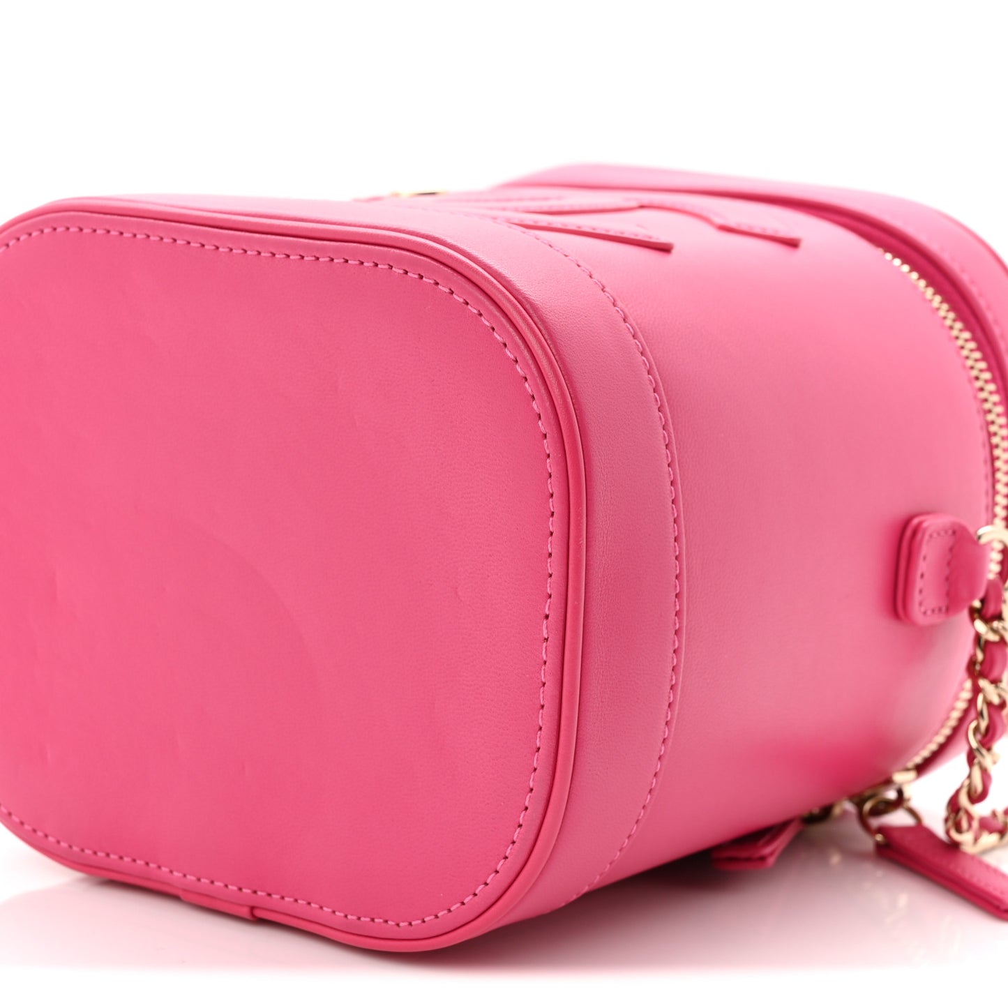 Lambskin Timeless Vanity Cosmetic Case Pink