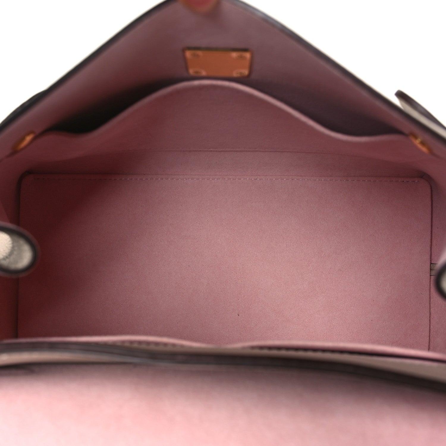 Louis Vuitton Soft Calfskin Lockme Ever MM Greige 4 of 9