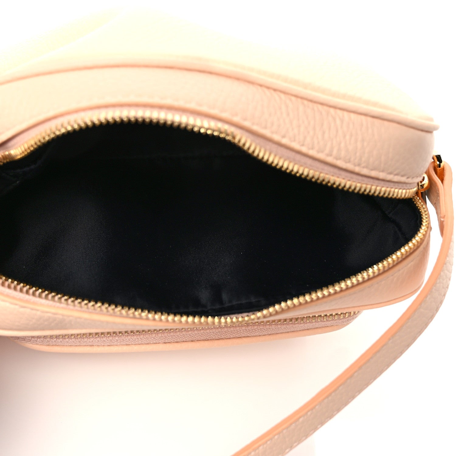 Burberry Grained Calfskin Small Camera Bag Peach Pink 5 of 8