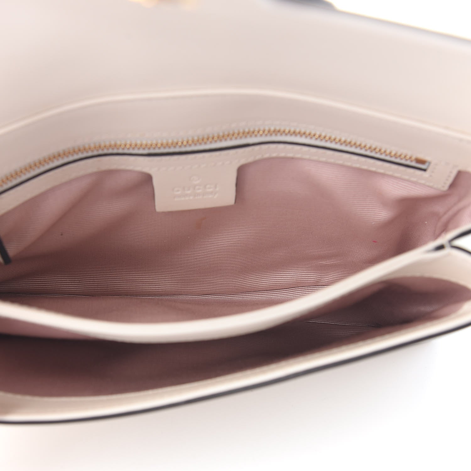 Gucci Calfskin Small Arli Flap Shoulder Bag Mystic White 5 of 10