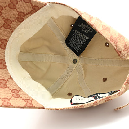 Gucci X MLB Monogram NY Yankees Baseball Hat 57-61 Beige Ruggine 7 of 11